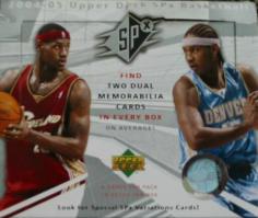 2004-05 Upper Deck SPx Basketball Box
